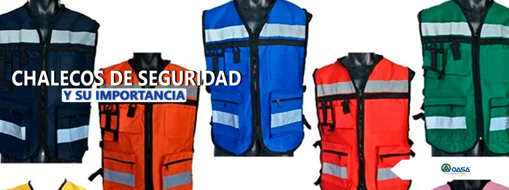 Chalecos de seguridad y su importancia en el trabajo.